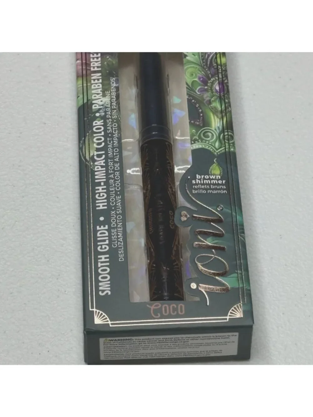 Ioni Shadow Stick Coco Brown Shimmer Smooth Glide